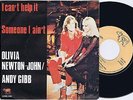 OLIVIA NEWTON-JOHN & ANDY GIBB I Can't Help It Norwegian 45PS 1980