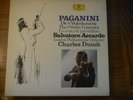 vintage lp record | boxed set paganini 6 violin concertos charles dutoit london