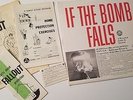 IF THE BOMB FALLS - Rare 1961 Recorded Guide to Nuclear Survival - LP - 1961