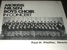 MORRIS NILSEN BOYS CHOIR IN CONCERT LP PRIVATE MN BOYS CHOIR live 1973
