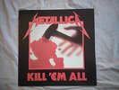 METALLICA. Kill 'em All. Incl. insert On mottled gold colour vinyl Ltd edtn.
