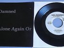 The Damned - Alone Again Or USA 1986 MCA Promotional 7