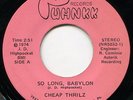 CHEAP THRILZ SO LONG, BABYLON UNKNOWN PITTSBURGH PRIVATE LABEL MODERN SOUL 45 ?
