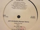 JOY DIVISION (WARSAW DEMO) rare 7' Italy 5 track promo