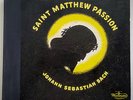 BACH St. Matthews Passion / HERMANN SCHERCHEN 4LPs Westminster WAL 401