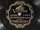78 RPM -- Phil Baxter and His Orchestra, Victor 40160, E  Jazz