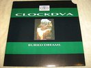 CLOCKDVA Buried Dreams VINYL LP record album NM/EX Clock DVA gatefold 1st Ed '89