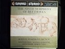 CHARLES MUNCH / Beethoven Symphony No.9 / RCA Living Stereo SD LSC-6066, 1S 2LP