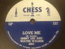 Chess 78 RPM Jimmy Lee & Wayne Walker 4863 Love Me / Lips That Kiss E-
