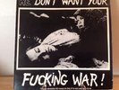 We Don't want Your F***ing War LP Anarcho Punk UK Subs Varukers Broken Bones