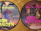 IRON MAIDEN LIVE IN SWEDEN  2LP live PICTURE DISC  HEAVY METAL 
