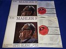 COLUMBIA SAX 5281-2 SEMICIRCLE 1ST - KLEMPERER CONDUCTS MAHLER SYMPHONY NO.9 2LP