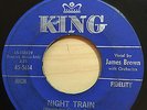 JAMES BROWN AND THE FAMOUS FLAMES NIGHT TRAIN KING RECORDS 5614.