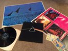 Pink Floyd - Dark Side Of The Moon Lp, Early Uk Press With Poster, Stickers EX+
