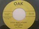 RARE ROCKABILLY 45 RECORD BOBBY GREEN and THE CORVETTES LITTLE HEART ATTACKS VG-