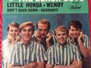 FOUR BY THE BEACH BOYS CAPITOL 5267 w- P/S Wendy LITTLE HONDA Hushabye BACK DOWN