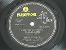 DEEP PURPLE hallelujah/april VERY RARE 1969 NEW ZEALAND PARLOPHONE 7