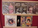 SIGNED {REVERSE}, 1960's, KITTY WELLS COUNTRY LP, SEE INFO FOR CHOICE