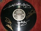 THE EAGLES  -  The Long Run  --  signed vinyl record