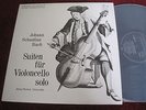 BACH SUITES FOR CELLO SOLO Reine Flachot Private LP