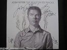 JOSH RITTER AUTOGRAPHED VINYL RECORD THE BEAST IN IT'S TRACKS SIGNED + BAND