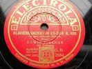B053/EDWIN FISCHER-PIANO-Klavierkonzert ES-Dur KV 482-flat major 4 x Schellack