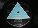 Pink Floyd Dark Side of the Moon Solid Blue Triangle UK
