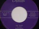 ESQUERITA: Oh Baby / Please Come on Home CAPITOL 50s Rockabilly ORIG 45 NM- Hear