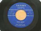 TONY MARCH Show Down/It's Never Too Late 45 Ohio Rockabilly Surf 1st Press HEAR