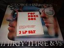THE BEATLES/GEORGE HARRISON : POP ROCK BOX + THIRTY THREE LP VERY RARE SET 