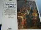 2 LP DMM heinrich Schütz Symphoniae sacrae FIDICINIA peter Schreier GRÜSS 1985