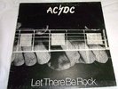 AC/DC Let There Be Rock 1st Press Albert Production Vinyl LP Record Blue Roo OOP