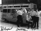 NOVAS “THE CRUSHER” SIGNED AUTOGRAPH PHOTO SURF MUSIC & 45 SURF