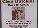 CLEM HUTCHINS: Does It Again LP (some cw) rare Rockabilly