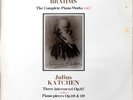 JULIUS KATCHEN / Brahms The Complete Piano Works / Decca FFSS WB, SXL 6105 4L/6G