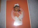 Madonna ANGEL Shaped Vinyl Picture Disc in frame Original 1985