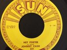 Sun Records #221 Mint 45 Johnny Cash Hey Porter