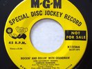 M-G-M 12266 Carson Robison orig PROMO Rockabilly 45 N Mint Rockin & Rollin with