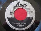 THE RAVENS   A SIMPLE PRAYER / WATER BOY (1956) ARGO 5261   DOOWOP 45 VG++
