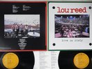 LOU REED LIVE IN ITALY RCA RPL-3046,7 Japanese Pressing Vinyl 2LP