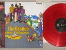 BEATLES YELLOW SUBMARINE EMI/ODEON EAS-70138 Japan OBI CLEAR RED MONO LP