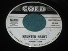 1959 Johnny Lion HAUNTED HEART Rockabilly on COED Dj Promo