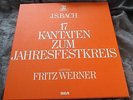 BACH CANTATAS circle, BARCHET Violin FRITZ WERNER, 10LP BOX: RCA ERATO MINT