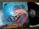 RARE 1988 HEAVY METAL vinyl LP FORBIDDEN EVIL    FLAG 27 A1B1 EXCELLENT NM