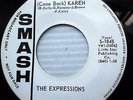 EXPRESSIONS doowop 45 promo COME BACK KAREN / THRILL on SMASH white label cc1380