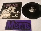 MISFITS Die die my darling very rare plan 9 original 1st pressing LP peach logos