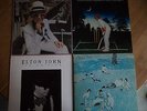 ELTON JOHN ALBUMS X4 - ICE ON FIRE, BEST OF VOL 1 & 2, BLUE MOVES - Vinyl - LP's