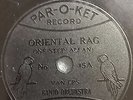 Par-O-Ket Record (A) Oriental Rag (B) The Minstrel King