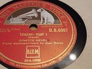 RARE RAVEL TZIGANE GINETTE & JEAN NEVEU HMV DB6907-6908