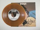 NICK LOWE  -  BOWI - BELGIUM BROWN VINYL 7'' - VERY RARE - STIFF
